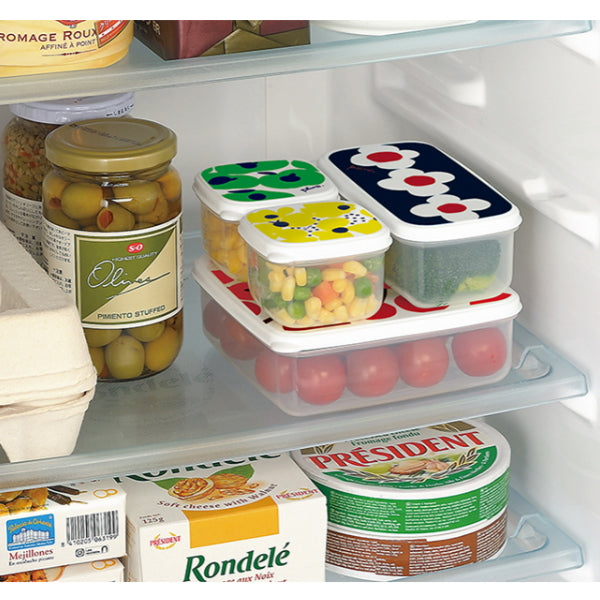 Plune 食品收纳盒4件套 日本制 冰箱微波炉可用 2种尺寸可选