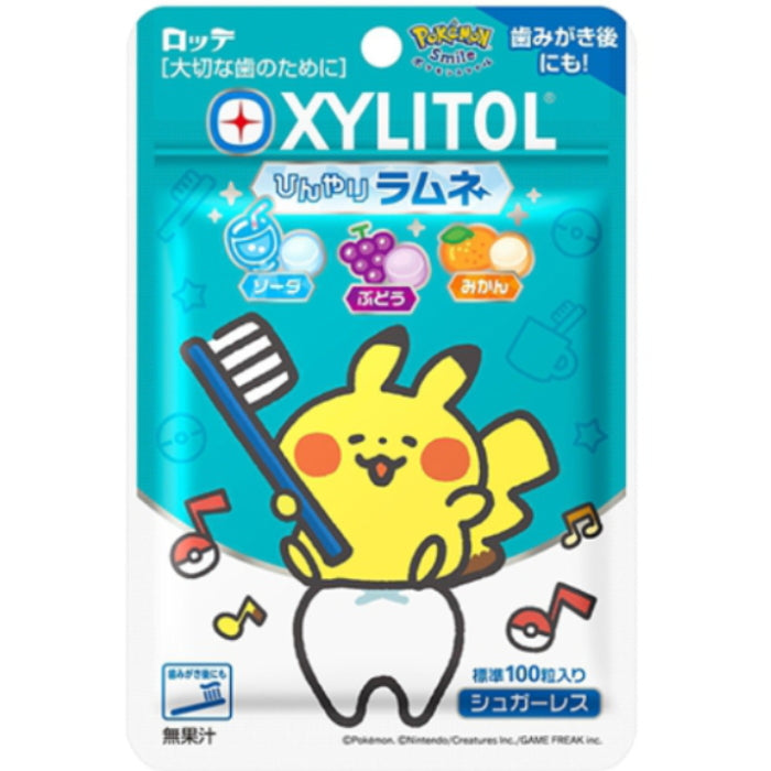 LOTTE樂天Pokémon 護齒汽水糖32g 口味隨機出貨