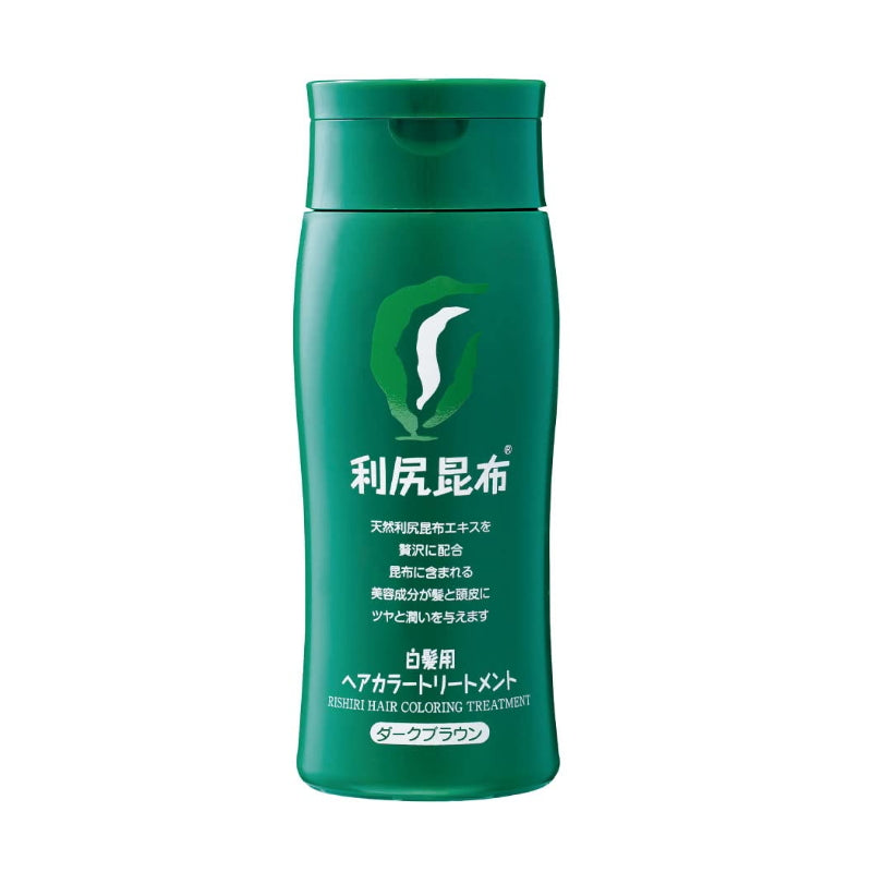 日本利尻昆布自然上色护发素200g 深棕色(天然色素不含添加剂和非有机硅)