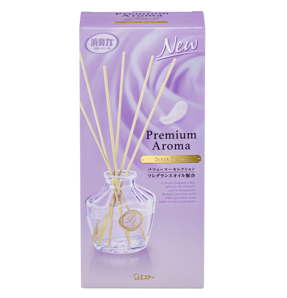 日本S.T Premium Aroma 居家香氛室内扩香瓶 50ml 5种香味可选