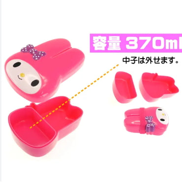 Skater 美樂蒂造型便當日本製370ml