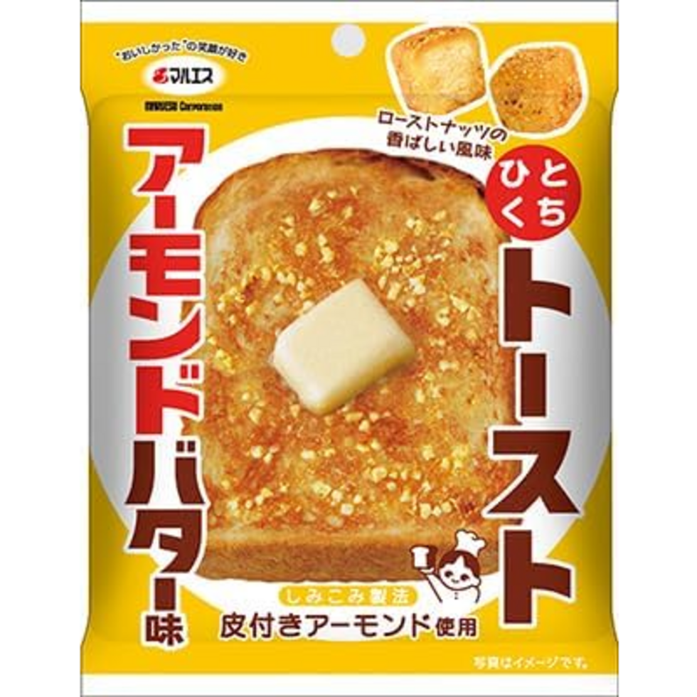 香烤一口吐司酥 杏仁黄油 33g 尝味期限150日