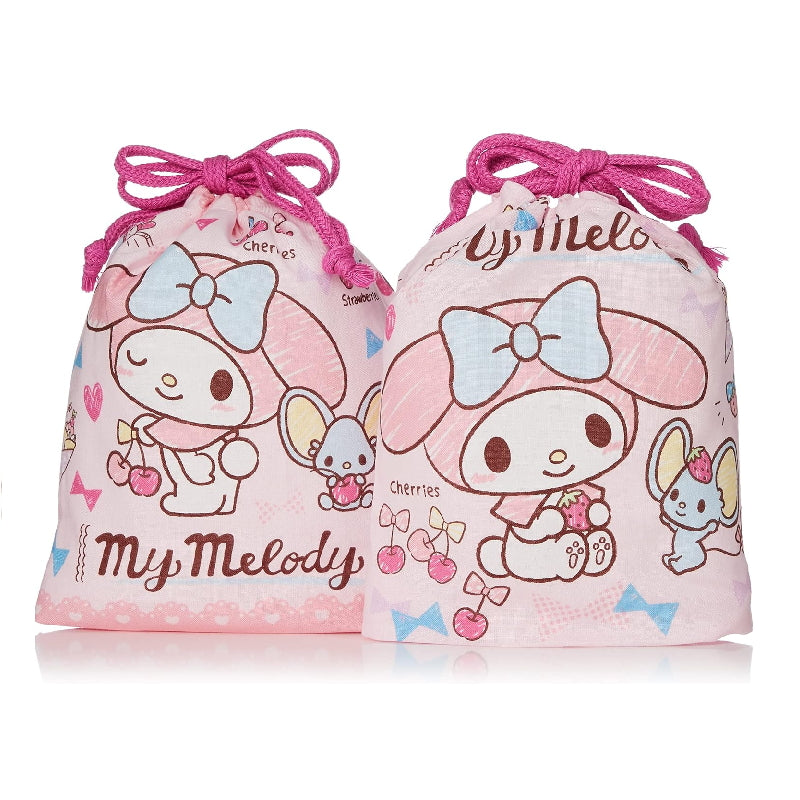 Skater 棉布收纳袋2件套 (2种款式可选)