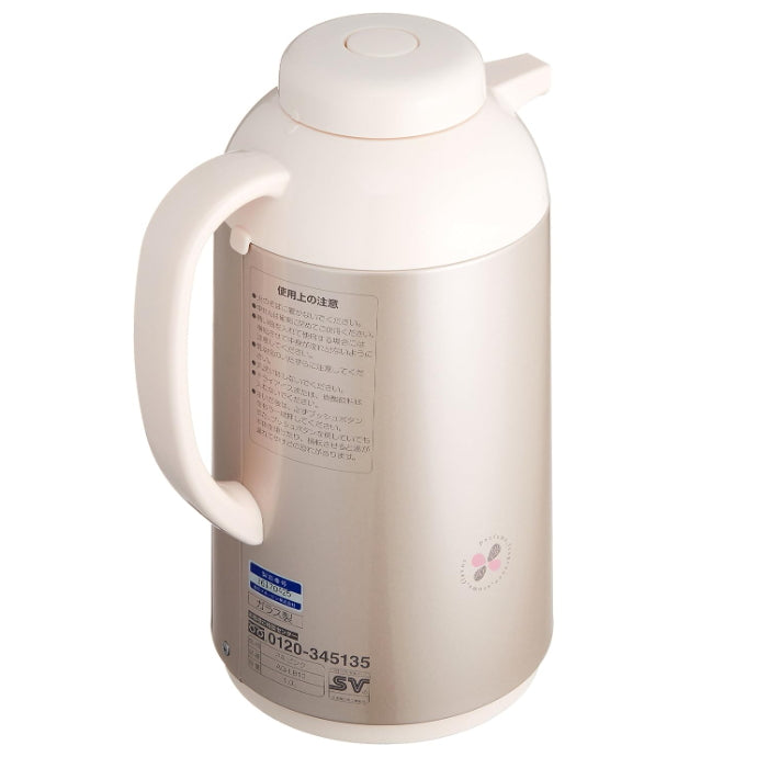 Zojirushi 象印 桌上型保温壶 1L(金属粉 玻璃内胆)