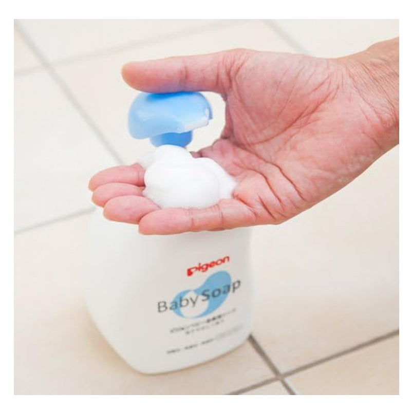 贝亲 Pigeon 婴幼儿全身泡沫洗浴液500ml(0岁开始可用)3种香味可选