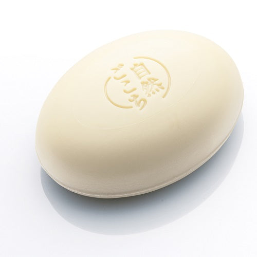 牛乳石鹼共進社京都酒粕精華潔面皂十種天然滋養成分80g 附起泡網