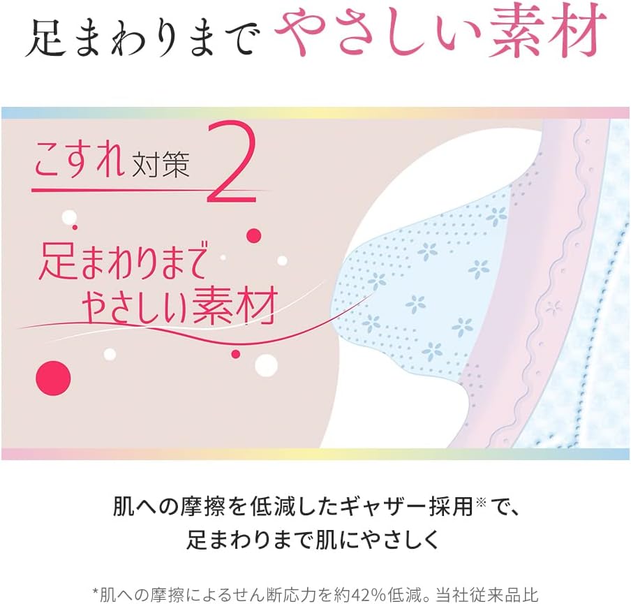 日本大王Elis 日本初!表层乳液添加 裸肌极缎棉亲肤 夜用卫生巾 36cm 9枚入