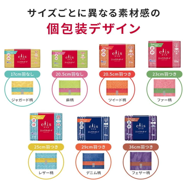 日本大王Elis 2倍吸收力柔軟蝶翼無異物感極致薄夜用衛生棉36cm 12枚入