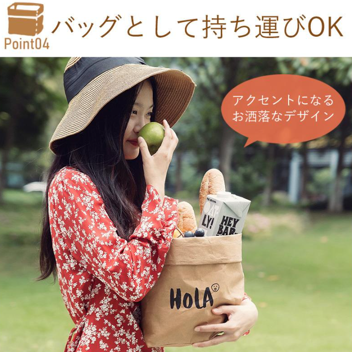 Shimoyama 霜山 可水洗环保纸袋收纳袋 3种尺码可选