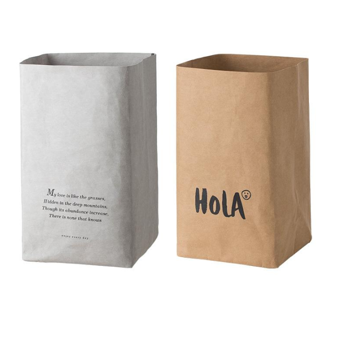 Shimoyama 霜山 可水洗环保纸袋收纳袋 3种尺码可选