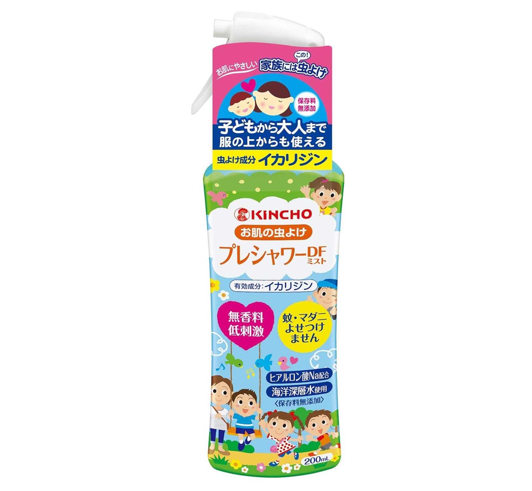 KINCHO 日本金鸟 身体驱蚊喷雾200ml(安全低刺激,成人儿童可用)