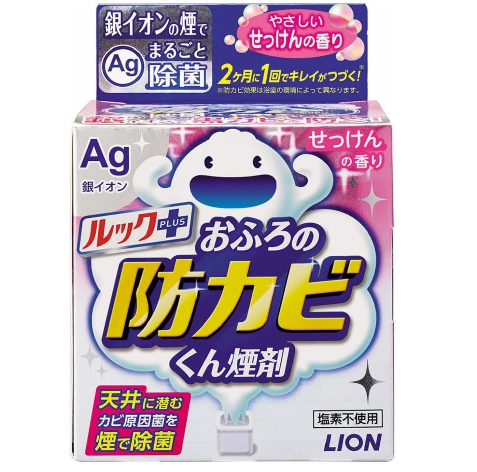 LION 狮王 浴室阴离子防霉除臭喷雾罐 持续2个月(3种味道可选)