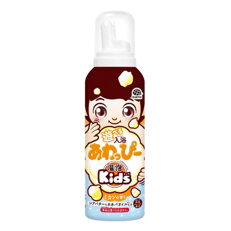 Earth ONPO溫泡Kids 慕絲泡泡兒童香氛入浴劑160ml (3種香味可選)