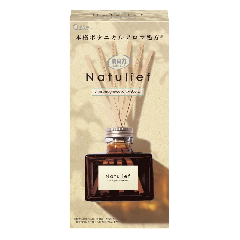 日本S.T. 除臭力 Natulief扩香瓶 玄关客厅用 80ml (2种香味可选)