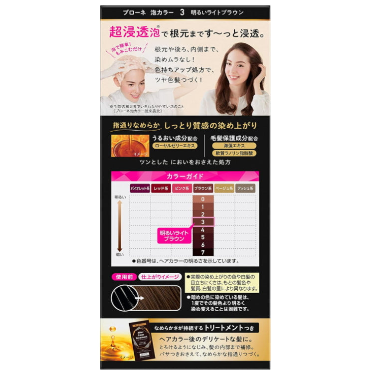 KAO 花王 Blaune 白发用泡沫染发剂 2种颜色可选