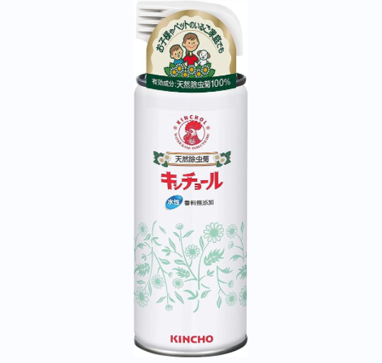 KINCHO 日本金鸟 100%天然植物成分室内杀虫喷雾300ml(成人儿童宠物可用)