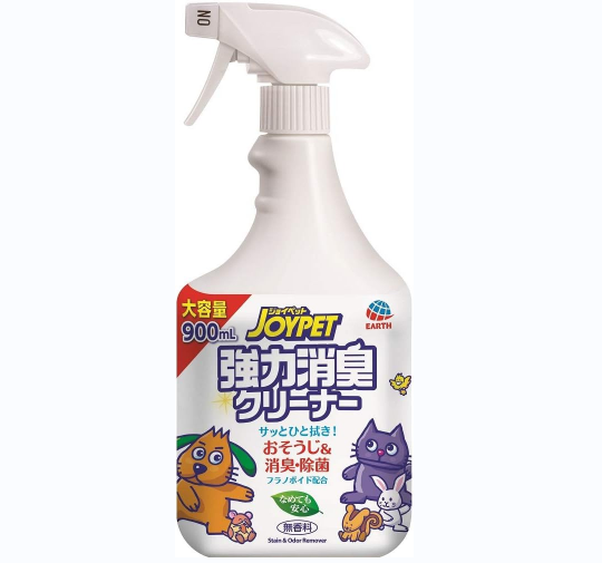 Earth 宠物用强力除臭清洁剂 900ml(猫犬用)