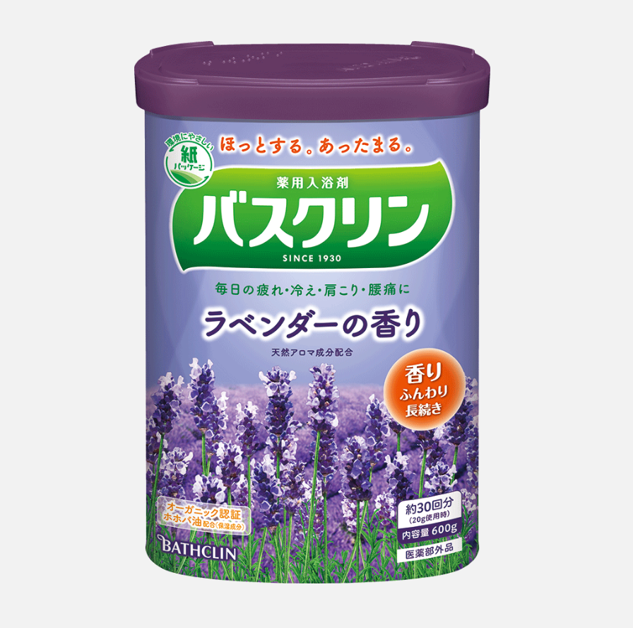 BATHCLIN 美容汤 入浴剂 薰衣草600g