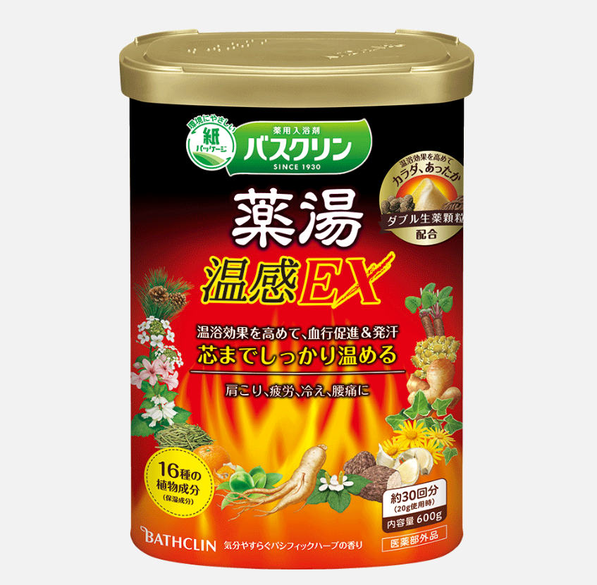 BATHCLIN 药汤入浴剂 温感EX 600g