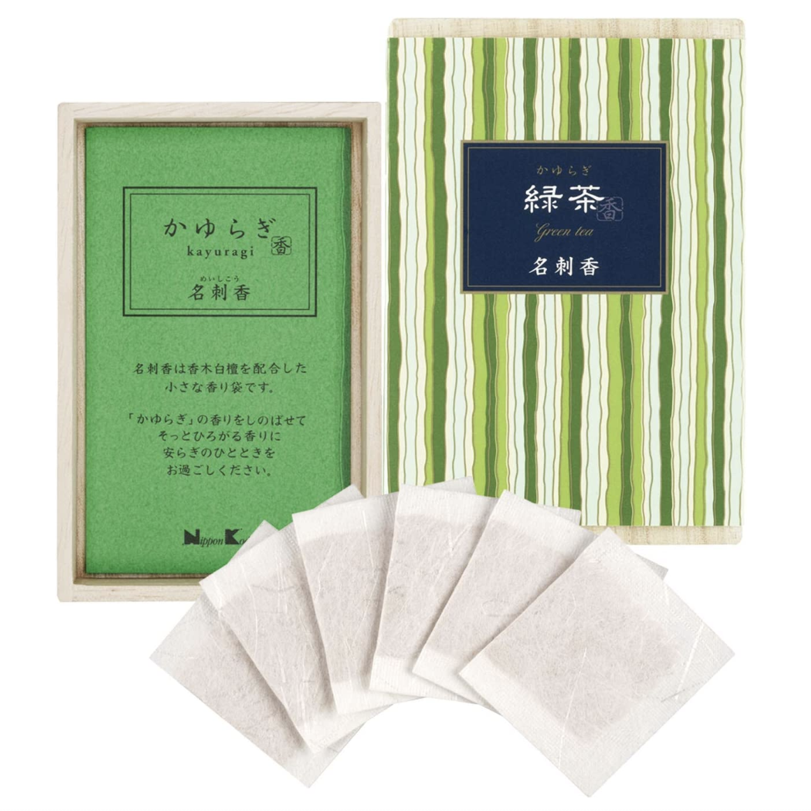 NipponKodo 日本香堂 吉祥如意系列 香片 6枚入 木箱(9种香味可选)