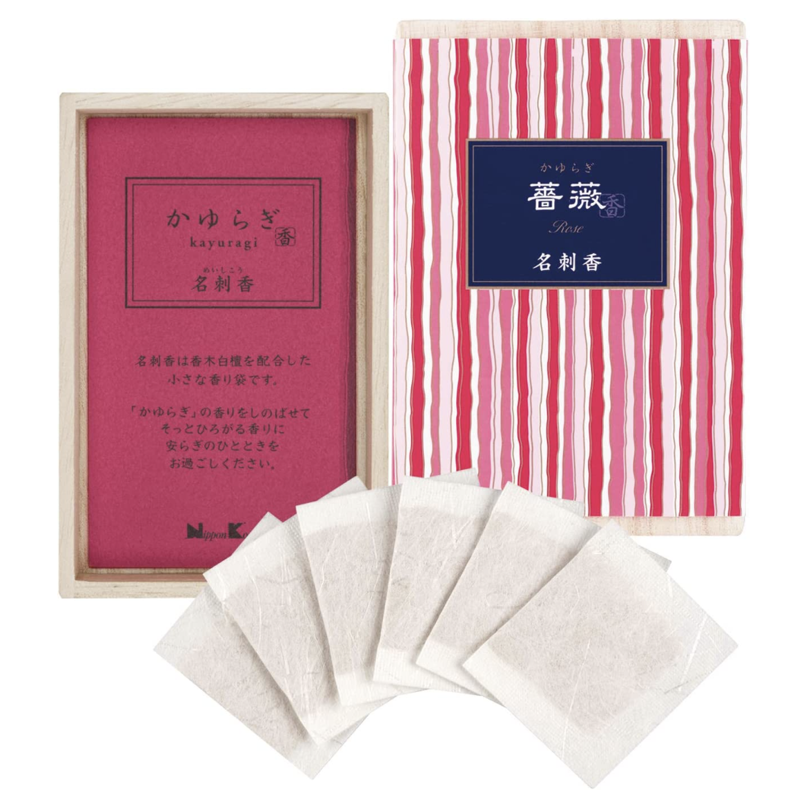 NipponKodo 日本香堂 吉祥如意系列 香片 6枚入 木箱(9种香味可选)