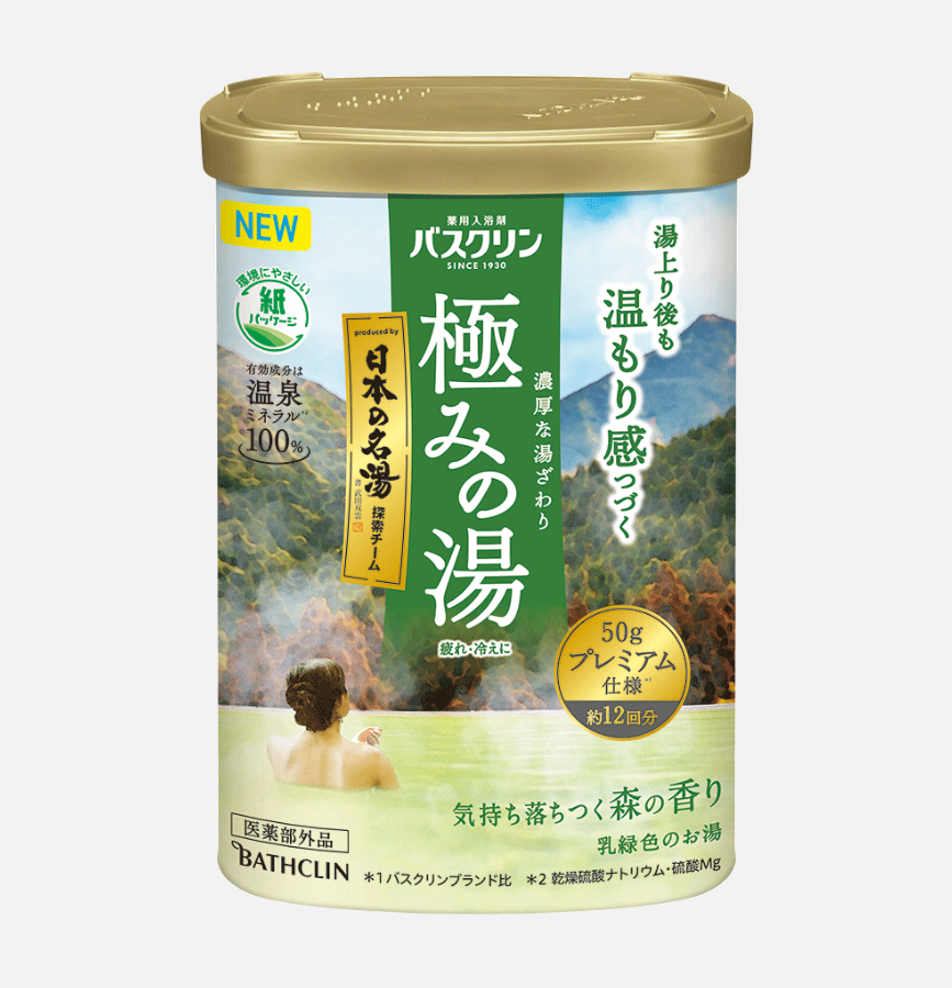 BATHCLIN 美容汤 入浴剂 600g(2种香味可选)