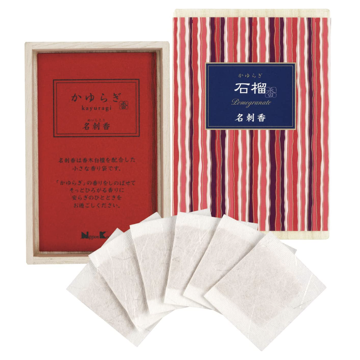 NipponKodo 日本香堂 吉祥如意系列 香片 6枚入 木箱(9种香味可选)