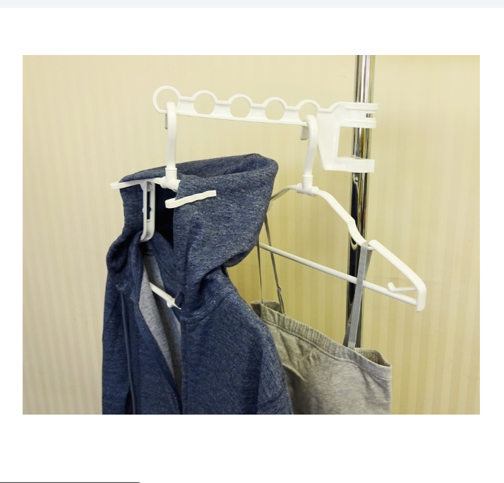 KOKUBO 晒衣杆延伸专用5连式挂衣架