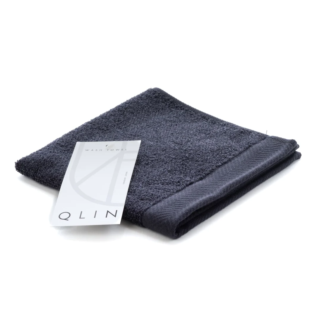 Hartwell 今治毛巾 抗菌消臭纤维 方巾34×34 海军蓝