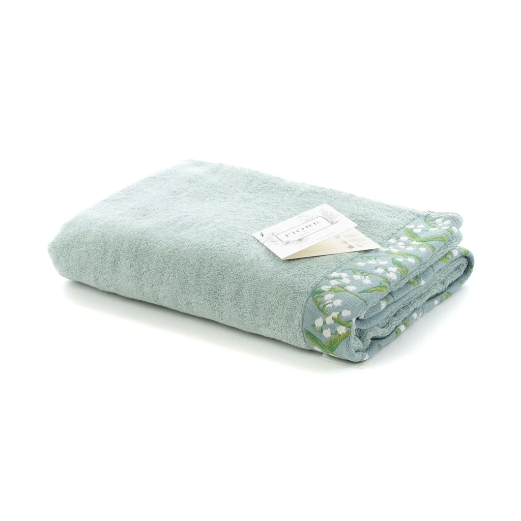 Hartwell 今治毛巾 温柔花语 浴巾 60×120cm(3种款式可选)