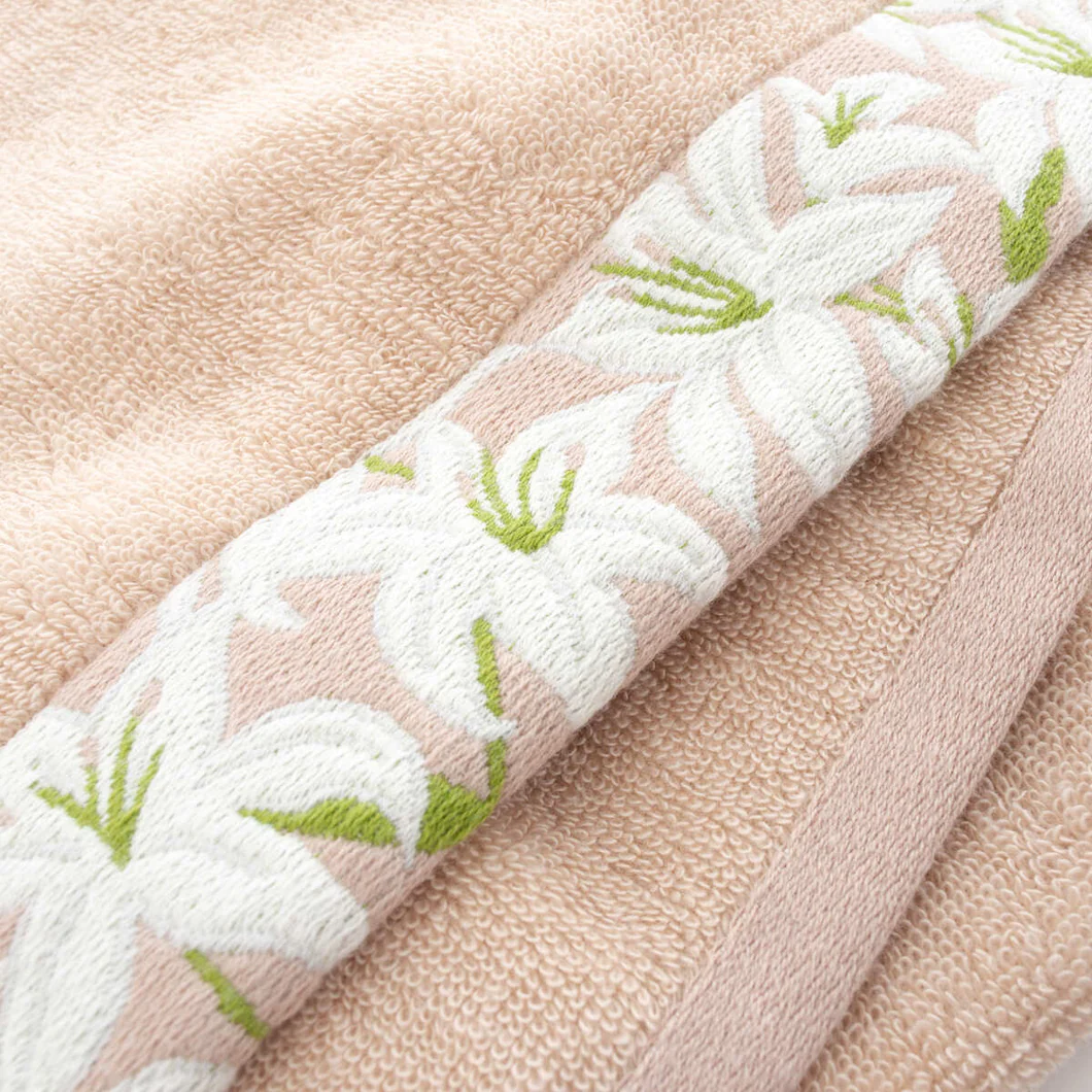 Hartwell 今治毛巾 温柔花语 毛巾 60*80cm(2种颜色可选)