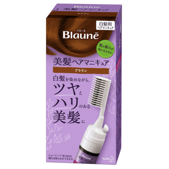 KAO 花王 Blaune 敏感发白发染发剂套装 72g 带梳子(2种颜色可选)