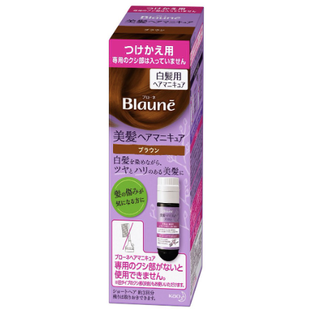 KAO 花王 Blaune 白发用染发液替换装72g(2种颜色可选)