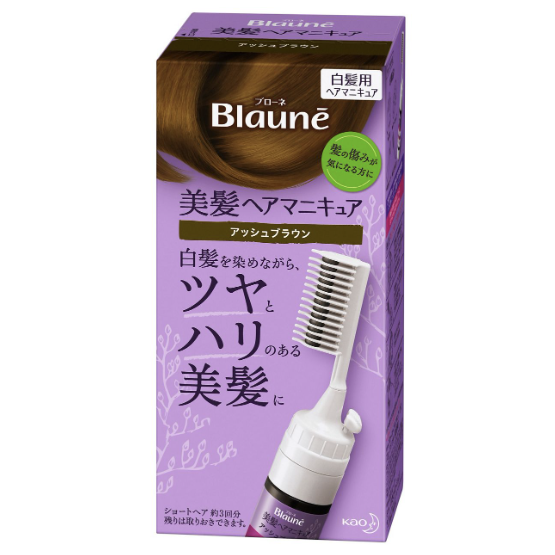 KAO 花王 Blaune 敏感发白发染发剂套装 72g 带梳子(2种颜色可选)