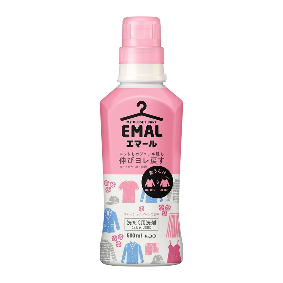 KAO 花王 EMAL羊毛真丝衣物洗涤剂 500ml(2种味道可选)