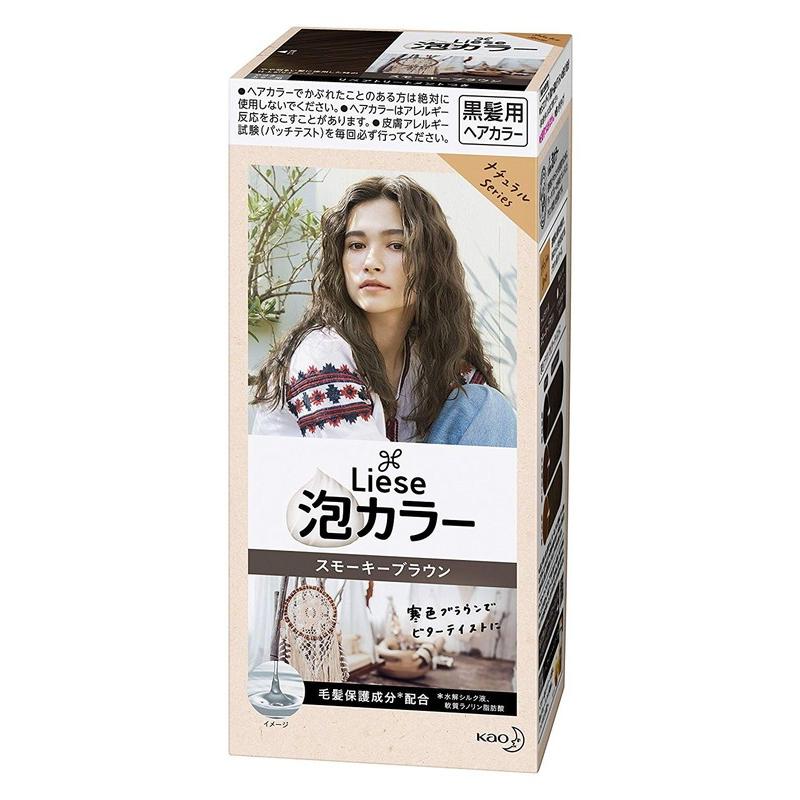 KAO 花王 Liese 黑发用泡沫染发剂108ml(11种颜色可选)
