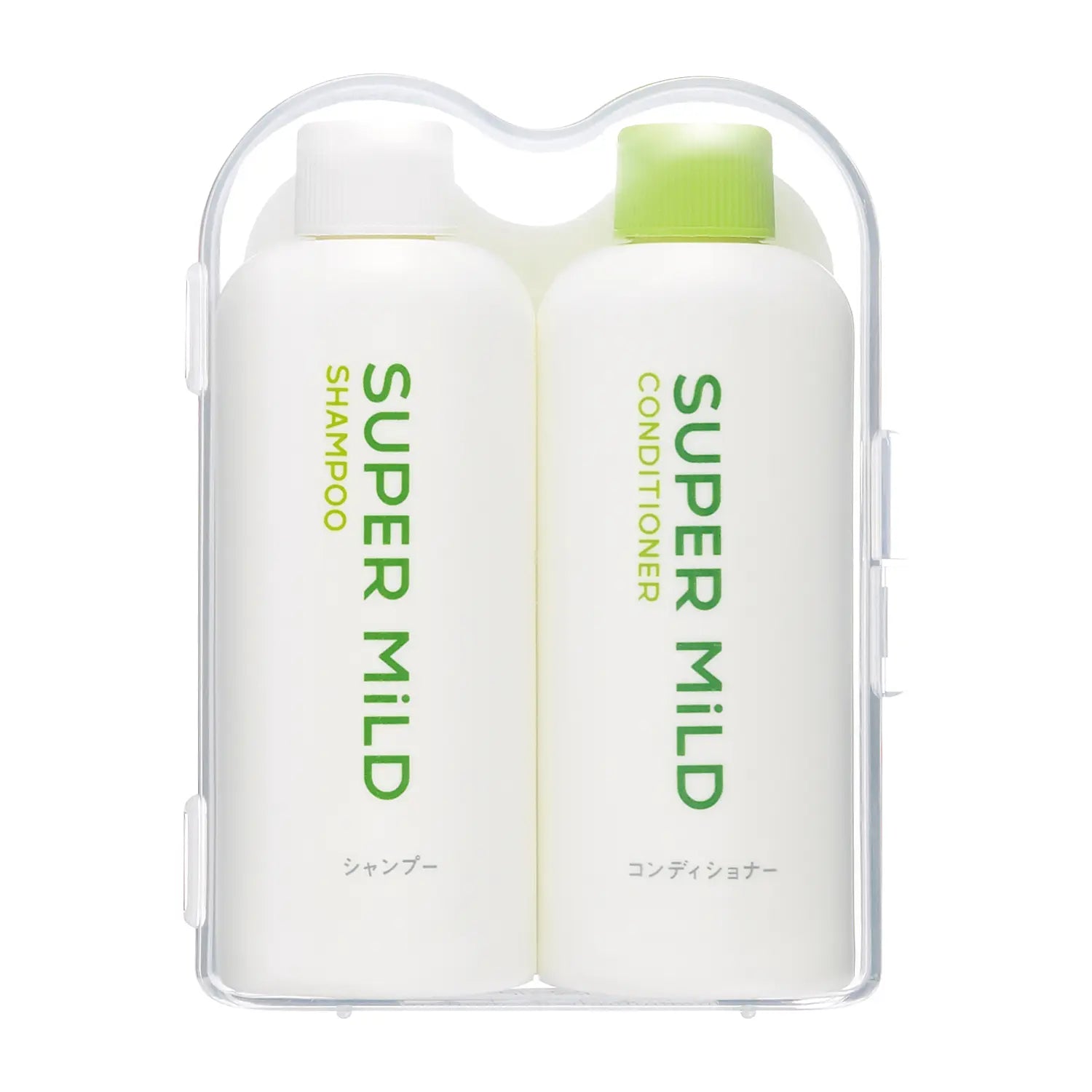 SHISEIDO 資生堂SUPER MILD 旅遊用組合洗髮潤發各50ml