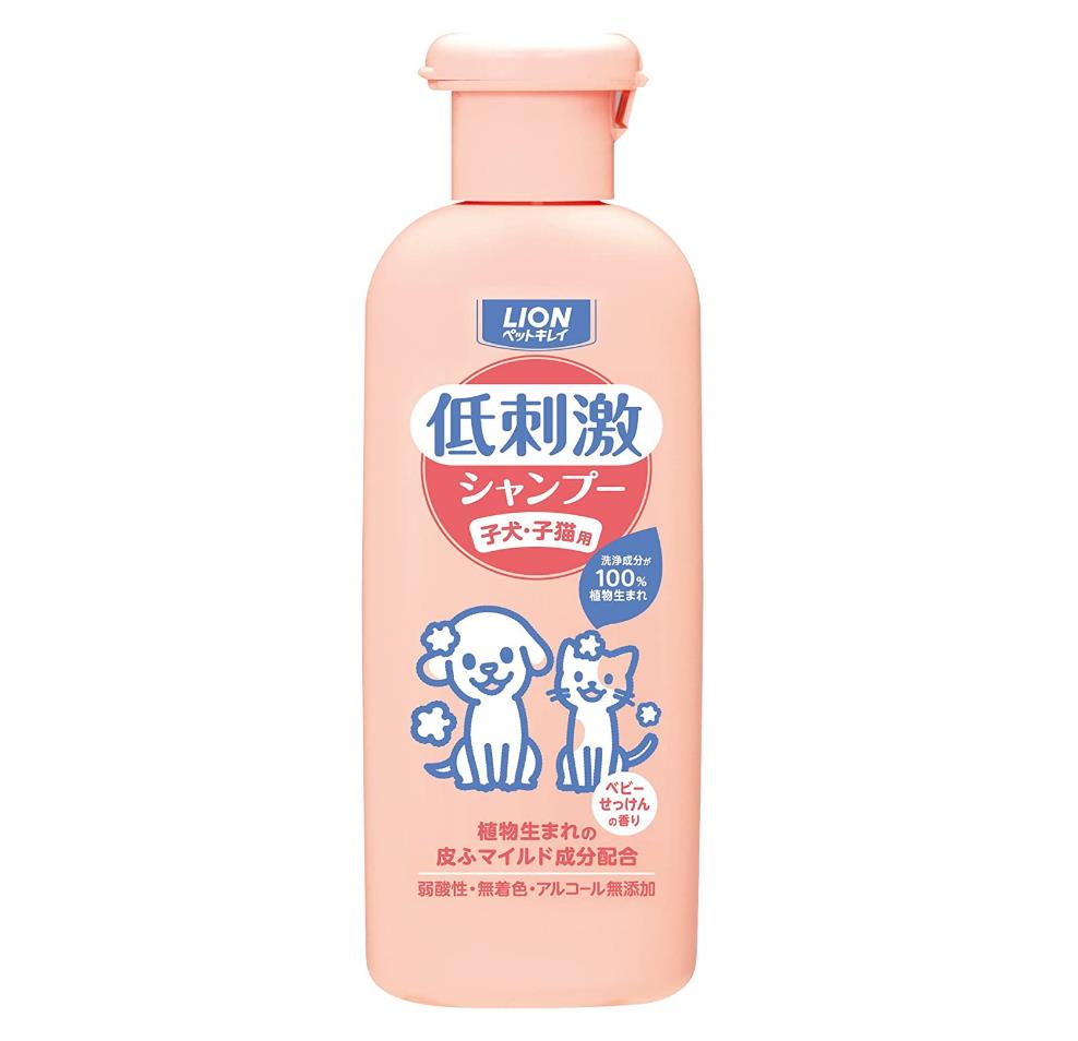LION 狮王 宠物清洁低过敏性洗发香波220mL 适用于幼犬和小猫