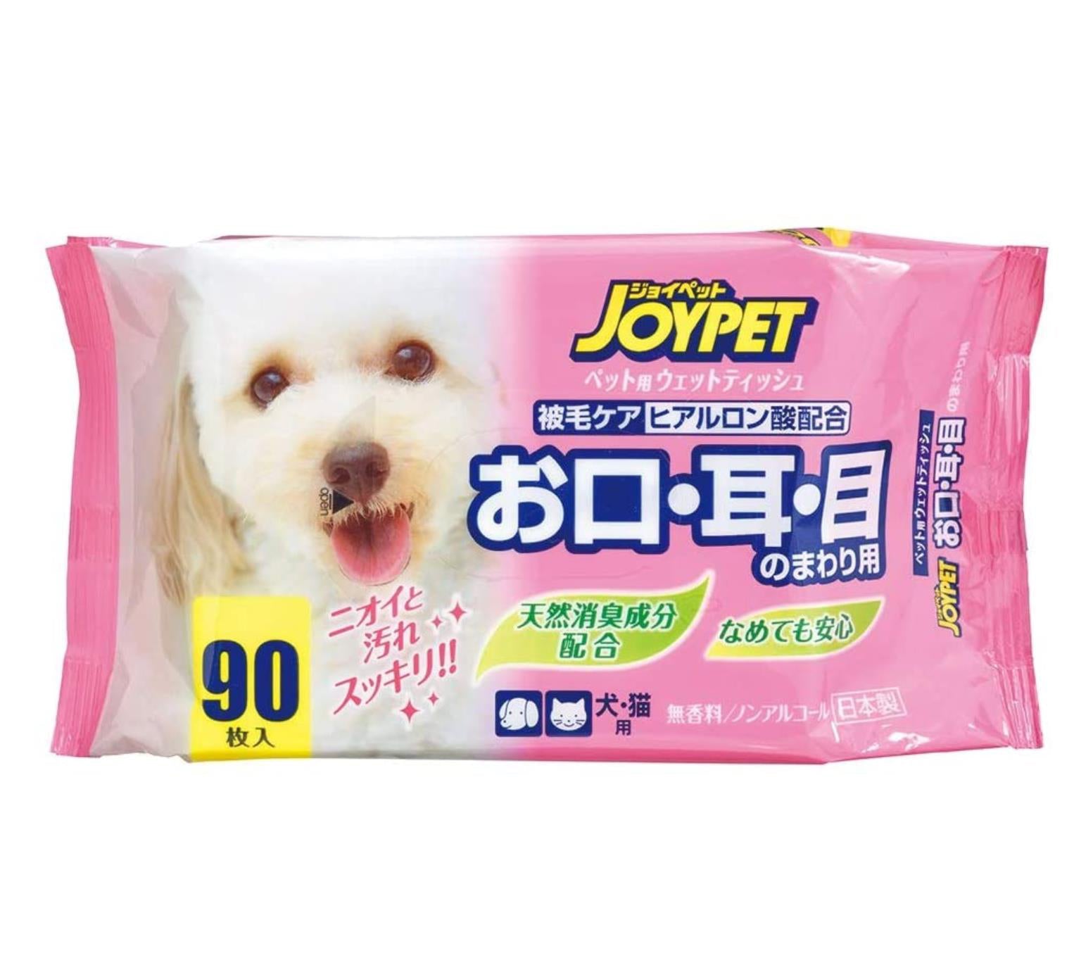 Earth 宠物口耳目清洁护理巾90枚(猫犬用)