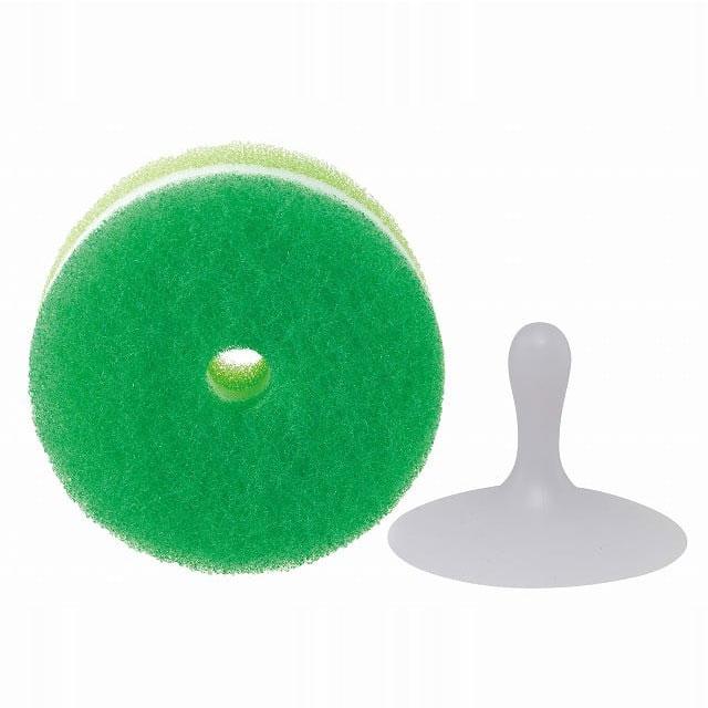 MARNA 壁挂彩色海绵擦付吸盘(2种颜色可选)