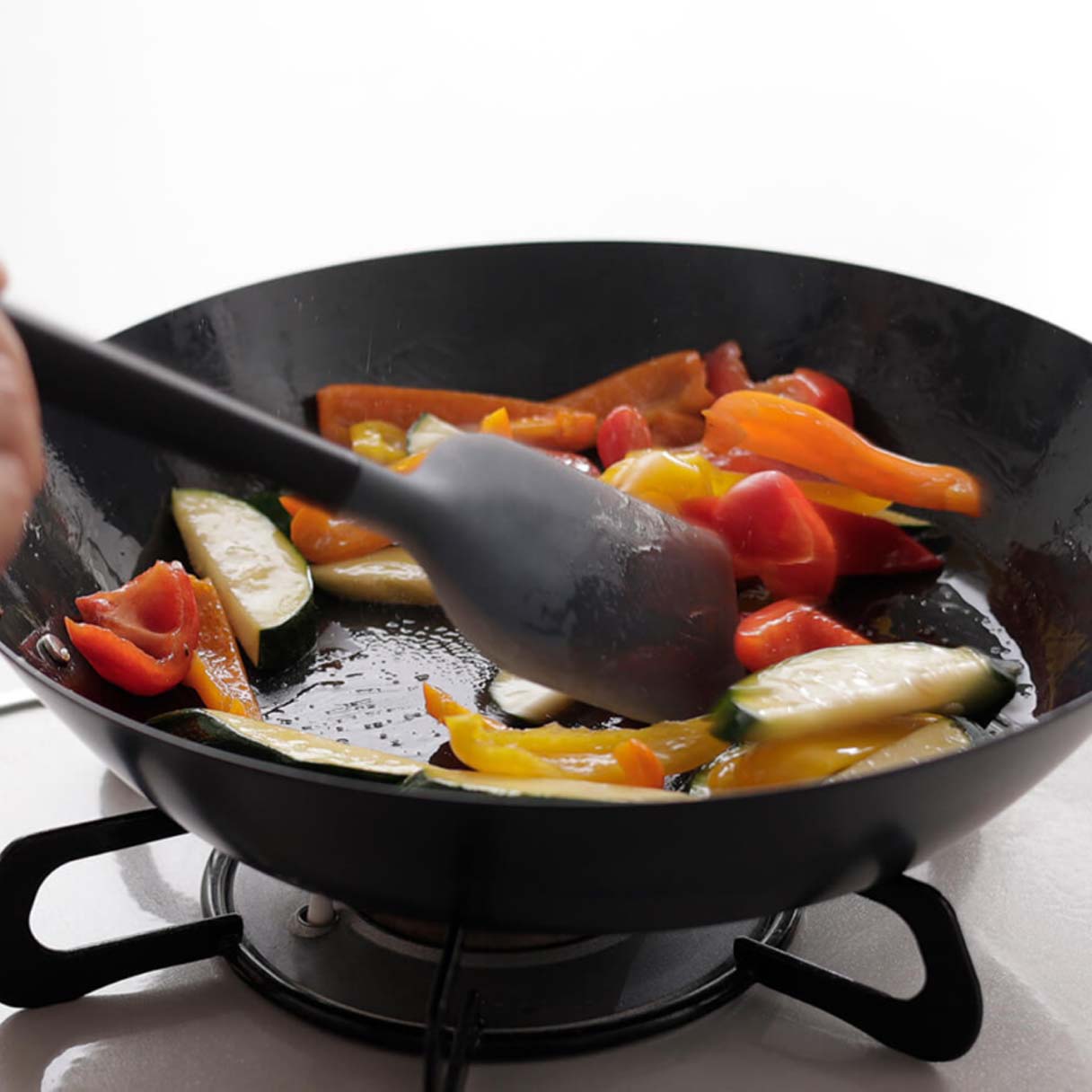 MARNA 硅胶防刮料理铲 好握三角握柄 55×12×280mm(2种颜色可选)