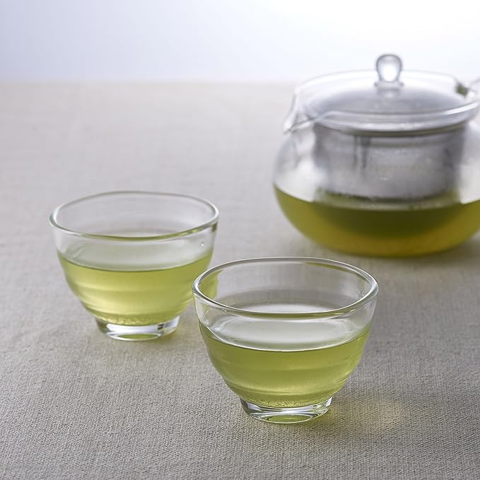 HARIO 耐热玻璃茶碗5件套(微波、炉烤箱、洗碗机可用)