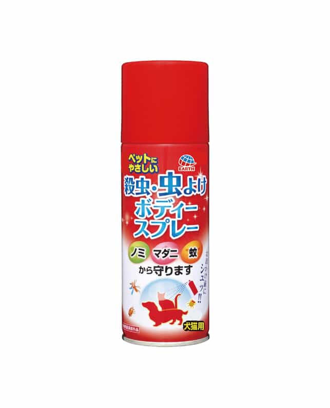 Earth 宠物身体防虫喷雾300ml 犬猫用l