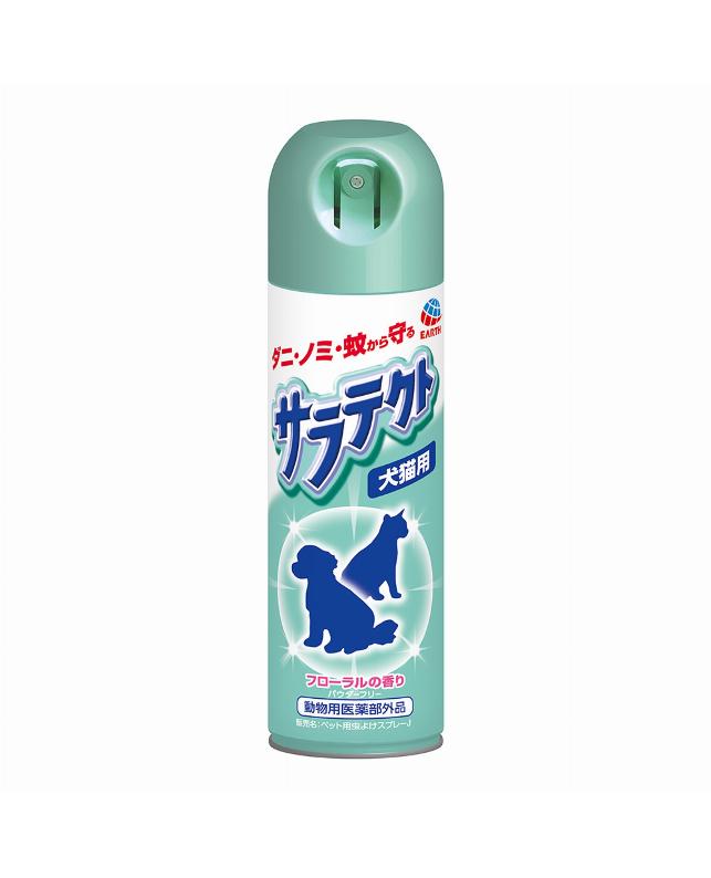 Earth 犬猫用驱虫喷物 花香 200ml