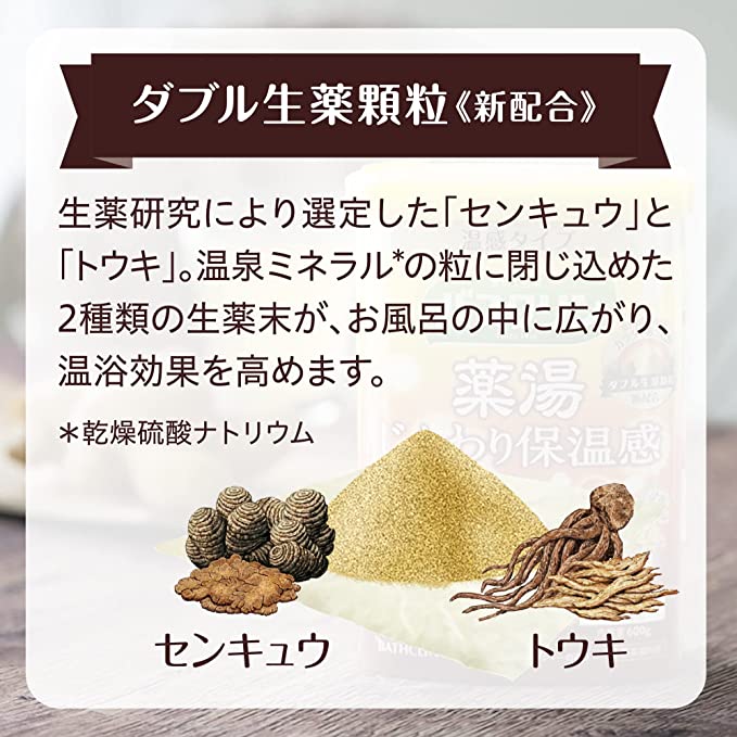 BATHCLIN 药汤入浴剂 持续温感 600g