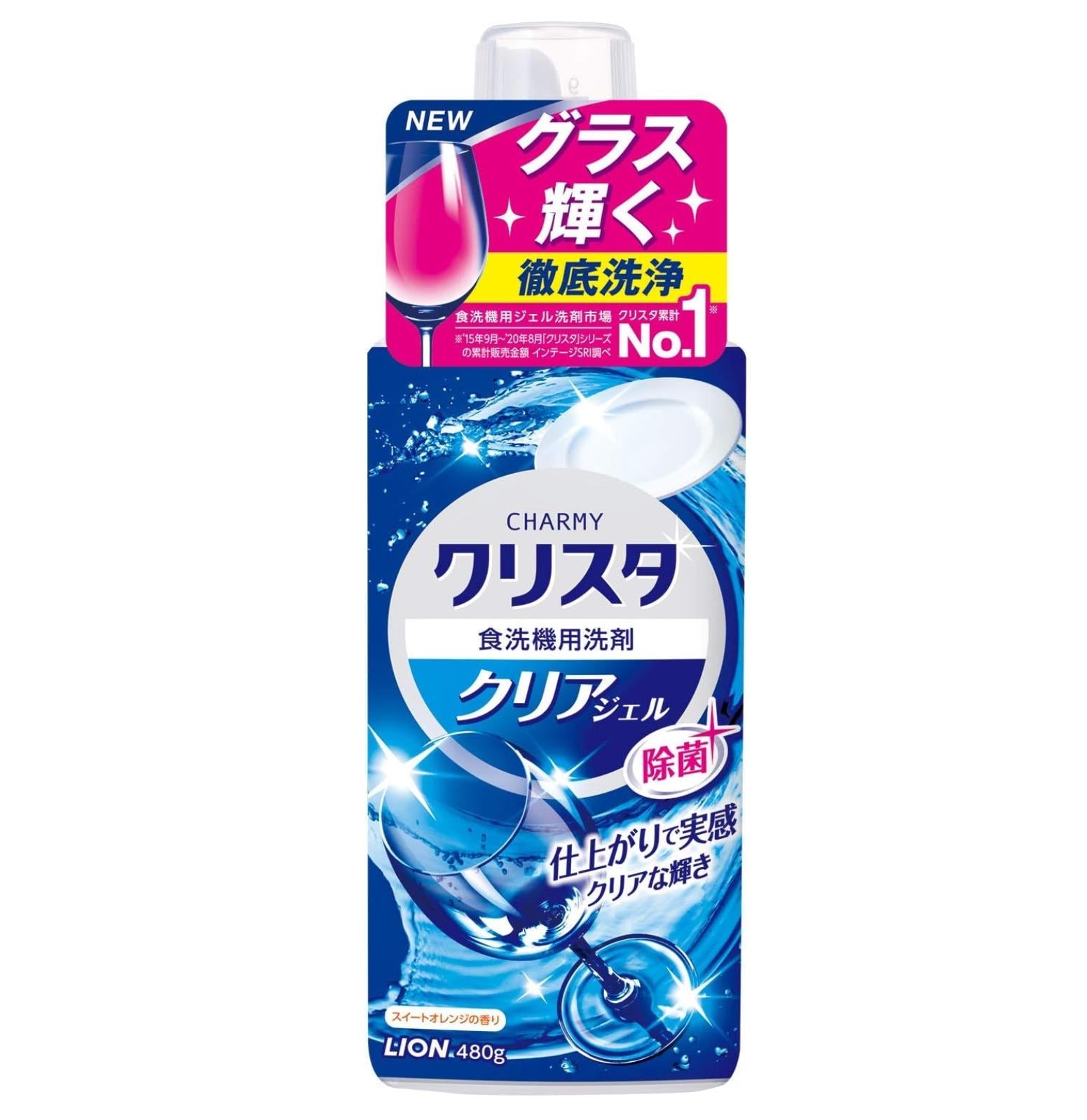 LION 狮王 洗碗机用玻璃杯食器洗涤剂 480g