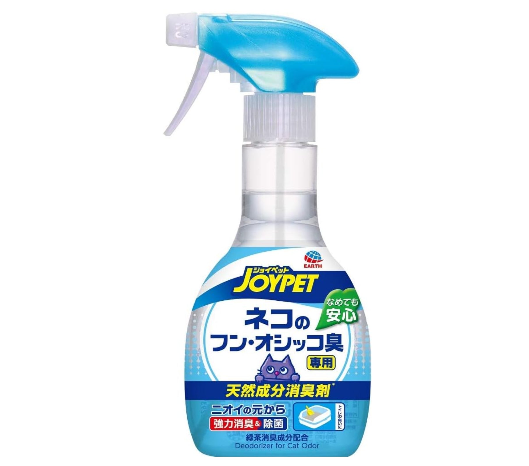 Earth 宠物消臭剂 天然成分 针对猫咪粪便 270ml(猫用)