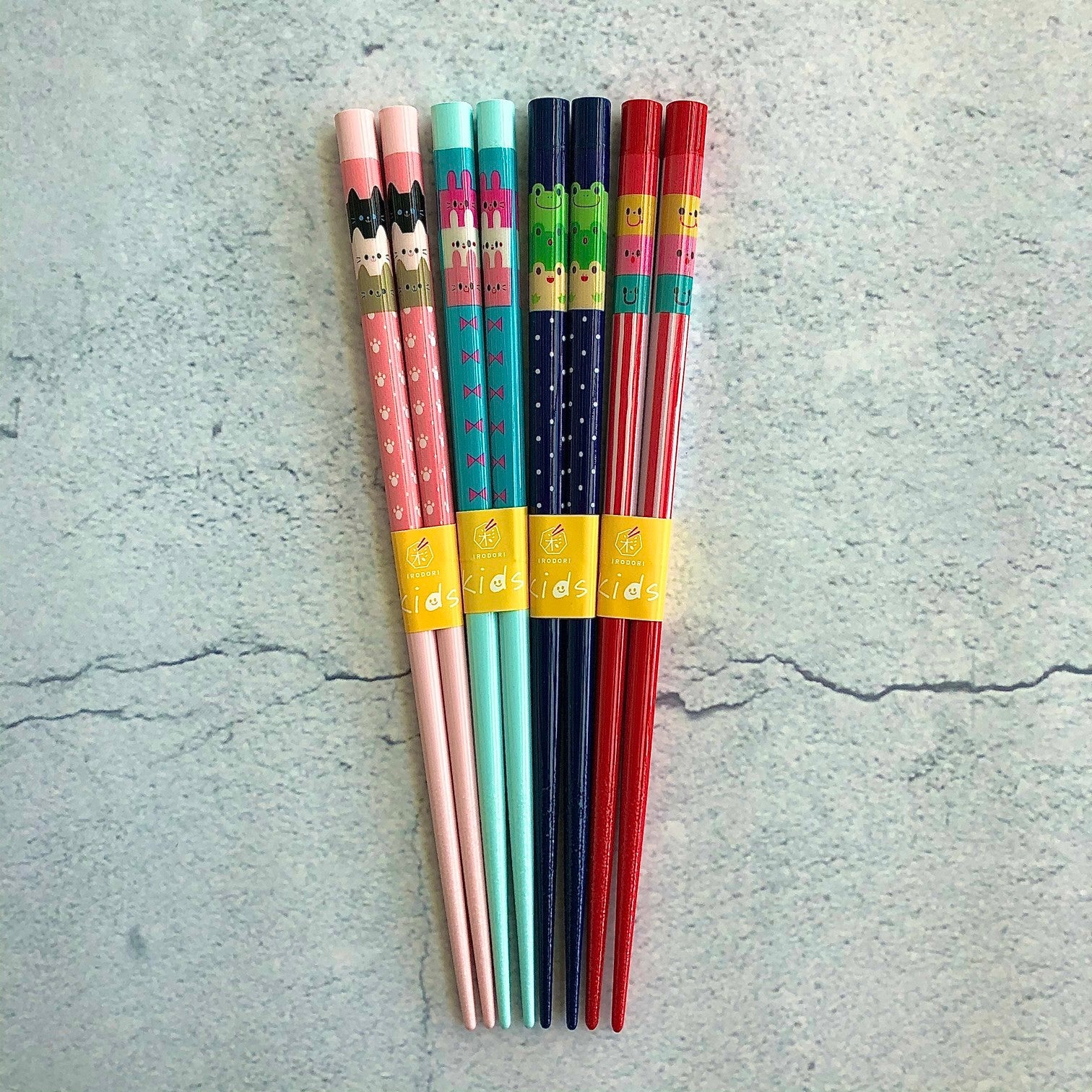 Kawai 儿童卡通筷子18cm 青蛙 洗碗机可用