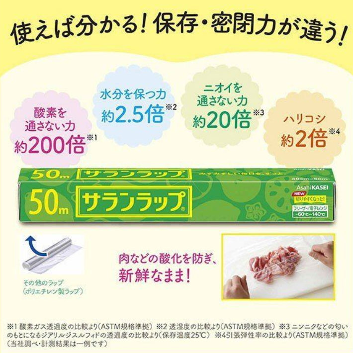 ASAHI KASEI 旭化成 食品用保鲜膜 （-60~140℃） 日本制  3种规格