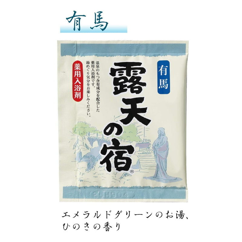 日本露天之宿名湯入浴劑10包入